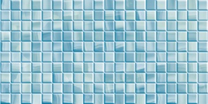 Плитка настенная Калипсо темная голубая мозайка 25х50 (1,25м2/67,5м2)