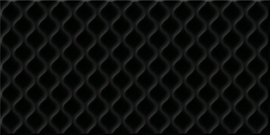 DEL232D Deco плитка рельеф черный 29,8x59,8