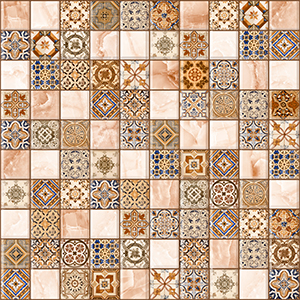 Орнелла коричневый арт-мозаика 5032-0199