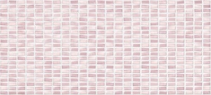 PDG073D Pudra мозаика рельеф розовый 20x44