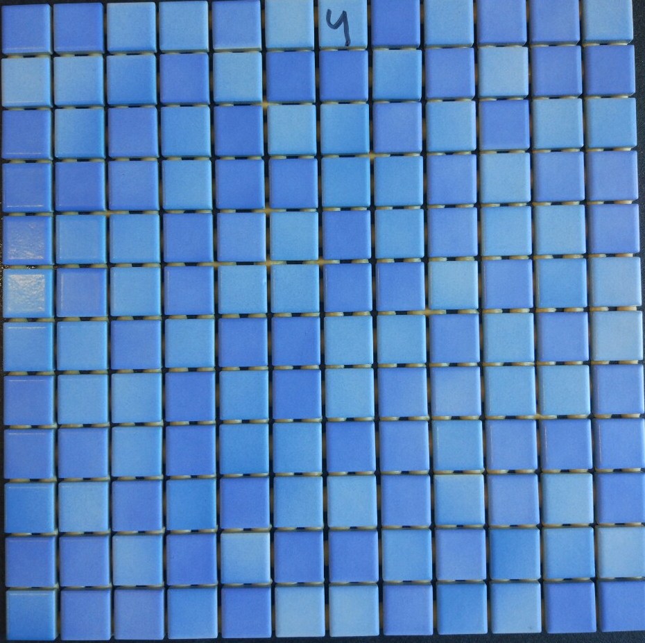 O-PAL-MOA042M Palette blue mix mat 30x30 