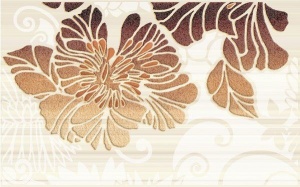 Декор Кензо коричневый 96-54-13-7502